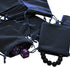 JIAKAI 50pcs Velvet Double Drawstring Cloth Bag.Jewelry Drawstring Pouches for Small Jewelry Bracelet/Headphones Bag/Beads/Spice/Gift Bags(Black)...