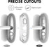 Compatible with AirPod Max Case Cover,Cute Unique Butterfly Cartoon Pattern Design Headphone Case,Clear TPU Skin Case Anti-Scratch Shockproof Prot...