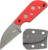 C1297 Fixed Blade Knife Neck Knife,9Cr18Mov Blade G10 Handle EDC Tool Knifes for Outdoor, Camping, Hiking, Fishing,Hunting with kydex Sheath (Red)...