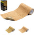 Self Adhesive Backed Cork Roll, Natural Cork Drawer Shelf Liner for Crafters, Corkboard Paper Sheets for Furnitures and DIY Projects (Coarse Patte...
