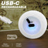 1-Pack Camping String Light w/Lamp, 32.8FT Rechargeable Waterproof LED Hanging Light for Outdoor Camping Awning Tent Garden Party Festival Decor...