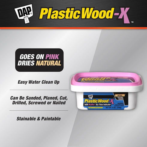 DAP INC 00596 AP Drydex Wood Fill Kit, 8 OZ, Natural...