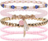Twinfree 30Pcs Anklet Bracelets for Women Handmade Beads Anklets Bohemian Beach Beads Ankle Bracelets Set for Girls...