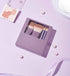 Portable Travel Makeup Brush Set, 5pcs Mini Easy-taken Complete Function Cosmetic Brushes Kit with Case and Mirror...