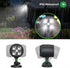Motion Sensor Outdoor Lights, Battery Operated Outdoor Lights, 600LM Motion Detector Lights for Outside, 6000K LED Security Light Battery Powered ...