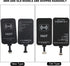 10W Fast Wireless Charging Receiver, 5V/2A Type C Wireless Charging Receiver - Wireless Charger Receiver Chip for Mobile Phones with USB-C...