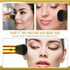 Nuenen 2 Pcs Retractable Kabuki Makeup Brushes Blush Powder Brush Small Travel Makeup Brushes with Cover Makeup Tool for Loose Powder Cream or Liq...