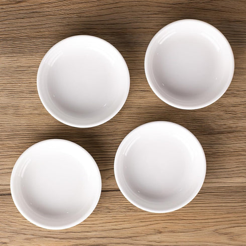 3.5 Inch Ceramic Dipping Bowls, Soy Sauce Dish, 3 oz Small Sauce Cups, Pinch Bowls, Mini Dip Bowl for Side Dishes Ketchup Sushi Seasoning Condimen...