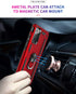 for Samsung Galaxy Note 20 Case, Note20 5G Case with HD Screen Protectors, Androgate Military-Grade Metal Ring Holder Kickstand 15ft Drop Tested S...