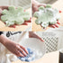 Silicone Sponge Dish Washing Kitchen Scrubber?Dishwashing Brush Silicone Kitchen Brush Flower Shape Cleaning Brushes for Home Restaurant (4, Rando...