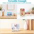 18 Pcs Small Easel Stand for Display, 3 Inch Clear Plate Stands for Display, Book Display Stand, Plate Holders for Displaying, Picture Frame/Sport...
