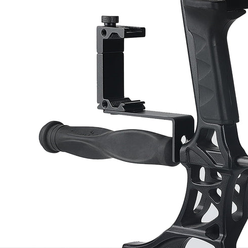 Universal Compound Bow Phone Holder Aluminum Alloy Smartphone Mount for Archery Hunting - Instant Photo and Video Recorder...