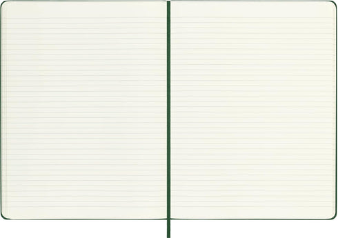 Moleskine Notebook, Extra Large, Ruled, Myrtle Green, Hard Cover (7.5 x 9.75)...