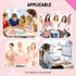 Fulmoon 50 Pcs Ballpoint Pens Bulk Retractable Comfortable Writing Pens Cute Back to School Supplies in Medium Point 1.0 mm for Teacher Student Br...