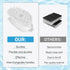 Brush Refills for OXO Dish Brush 5 Pack Dish Brush Cleaning Soap Dispensing Head Replacement for Scrubber (White)...