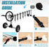 24pcs Solar Cover Reel Attachment Kit for In-Ground Swimming Pool, Including 8pcs Pool Solar Blanket Straps with Fastener Tabs & 8pcs Cord Plates ...