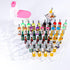 71 Pcs Miniature Ice Cubes Beer Bottles and Mini Drink Soda Pop Cans House Accessories for Fairy Garden Pub Bar Cake Decoration 1/12 Doll House Ba...