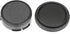 (2 Pack) FD Mount Rear Lens, FD Body Cover, Camera Body Protective Dust Cover, FD Lens Cap, FD Mount Back Cap, FD Cap, Compatible with Canon F1 FT...