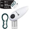 Electric can opener-open almost any can with one touch, medium, White...