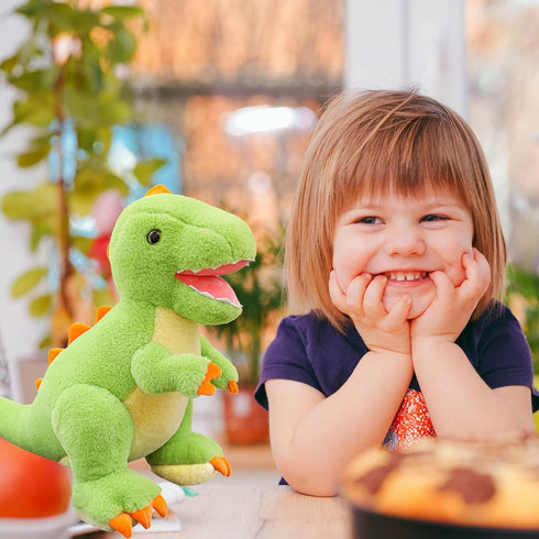 Cute Dinosaur Stuffed Animals Plush Toys,9.84 Inch Tyrannosaurus Plushies,Great Birthday Gifts for 3 4 5 6 7 8 Year Old Boys Girls (Dinosaur)...