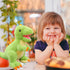 Cute Dinosaur Stuffed Animals Plush Toys,9.84 Inch Tyrannosaurus Plushies,Great Birthday Gifts for 3 4 5 6 7 8 Year Old Boys Girls (Dinosaur)...