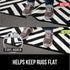 Gorilla Grip Rug Pad for Carpet Floor, Double Sided Mat 3x5 FT Gripper for Over Carpets, Keep Area Rugs in Place on Carpeted Floors, No Residue Ad...
