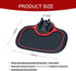1 PC Car Dashboard Protection Pad, Soft Waterproof PVC Anti-Slip Vehicle Mat with Temporary Parking Number, Universal Automotive Phone Holder Acce...