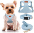 No Pull Dog Harness- Lightweight, Soft, Adjustable Small Harness Collar and Leash Set, Suitable for Cats Puppy Small and Medium-Sized Dog Outdoor ...
