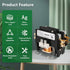 HVAC Contactor,120VAC Control compressor and Fan Motor,Safe and Reliable,Efficient and Energy-saving,Long Service Life (1Pole_40Amp)...