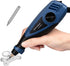 25W Engraving Pen, 6 Speed Power Engraving Tool, Handheld Engraver Pen with Tungsten Carbide Steel Bits for Wood Metal Glass Professional Etching ...