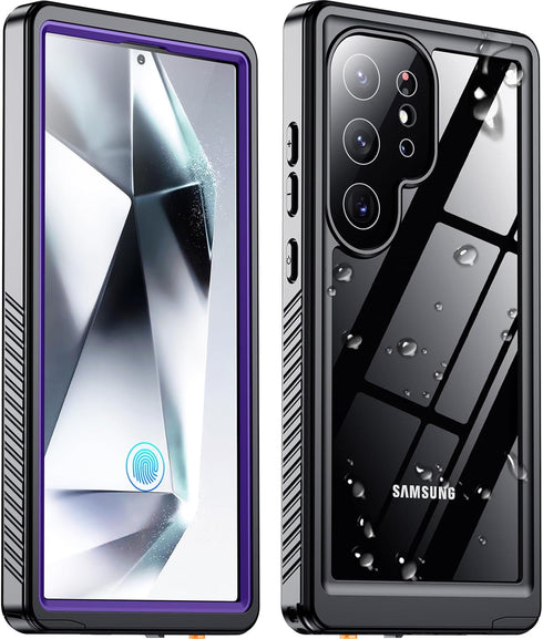 Designed for Galaxy S24 Ultra Case Waterproof, Built-in Screen Protector Full Protection Heavy Duty Shockproof Anti-Scratched Rugged Case for Sams...