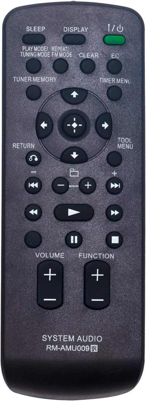 RM-AMU009 Remote fit for Sony Mini Hi-Fi Component System MHC-EC609iP CMT-CX4iP CMT-MX500i MHC-EC709iP MHC-EC909iP MHC-EC79i CMT-LX20i MHC-EC69i M...