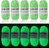 Glow in The Dark Yarn for Crochet, 5 Roll Upgrade Luminous Yarn for Crocheting, 50 Yards DIY Arts Bulk Crafts Sewing Beginner Supplies for Music F...
