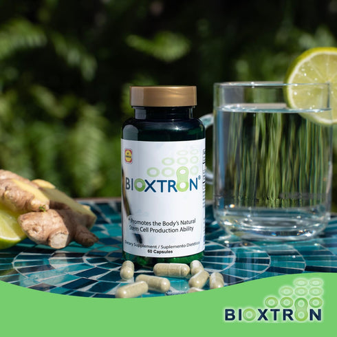 Bioxtron AFA Stem Cell Supplement Chewable Tablets - Joint Support & Muscle Pain - Immune System Support - Support Energy Levels - Natural Blue Gr...