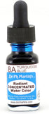 Dr. Ph. Martin's RADI05OZS8A Radiant Concentrated Water Color (8A) Watercolor Bottle, 0.5 oz, Turquoise Blue, 1 Bottle...