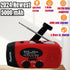 5000mAh Hand Crank Emergency Weather Radio, AM FM NOAA Solar Radio with Led Flashlight and Earphone Jack, Power Bank Charger for Smartphone, Self ...