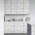 Decoroom Marble Contact Paper 17.71''×118''?White Grey Peel and Stick Wallpaper?Glossy Self Adhesive Marble Granite Paper for Kitchen Countertops ...