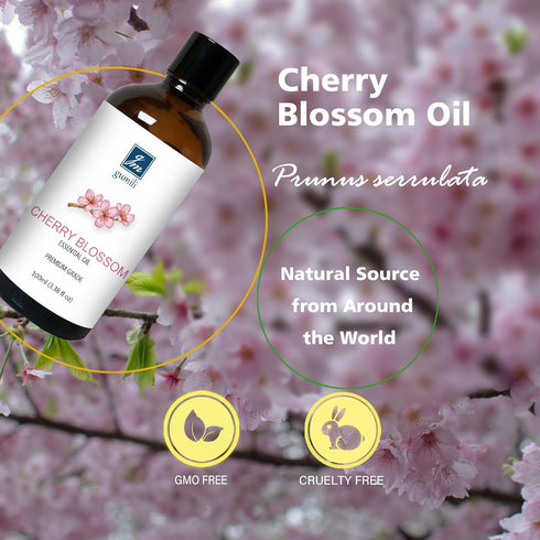 Cherry Blossom Essential Oil, Fragrance Oil for Candle Soap Making, Perfume for Women, Gift for Her - 3.38 Fl Oz 100ml...