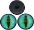 Julie Wang 20Pairs 12MM Sew On Eyes for Amigurumi Stuffed Plush Doll Glass Dragon Lizard Frog Animal Toys Domed Buttons Crafts DIY 0.47inches...