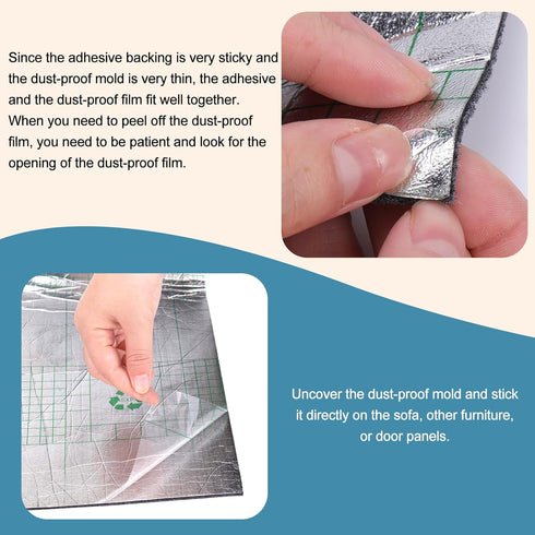 Palksky Climbing Cat Scratcher Mat, 3PCS 23.6"X11.8" Trimmable Self-Adhesive Cat Scratching Board, DIY Cat Scratching Pads for Couch Furniture Wal...