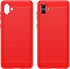 for Samsung Galaxy A04 Phone case, Shockproof, Scratch Resistant Carbon Fiber Jacket, Soft TPU,for Galaxy A04 case (Red)...