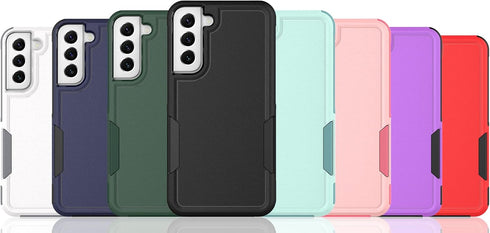 for Samsung Galaxy S22 Plus Case: Dual Layer Protective Heavy Duty Cell Phone Cover Shockproof Rugged with Screen Protector - Military Protection ...