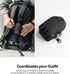 Ringke Mini Pouch Two Pocket, Small Bag for Universal Wireless Ear Buds, Durable Waterproof Keychain Accessories Compatible with AirPods Pro 2nd G...