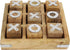 IBLAY Handmade Wooden Tic Tac Toe Game - Great Gifts for All Occasions...