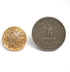 Vintage Hollow Embossed Metal Shank Sewing Buttons 20 Pcs - 18mm, 23/32"...