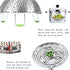 Steamer Basket, Veggie Steamer Basket for Cooking Stainless Steel Folding Vegetable Steamer Insert with Extending Removable Center Handle Expandab...