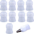 BronaGrand 10pcs Plastic Standard Couplers Pipe Tip Coupler Cake Decorating Couplers for Icing Nozzles,White...
