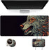 3-in-1 Large Mouse Pad Gaming Set with Stitched Edge Desk Pad Mat(31.4 x 11.8 inch) +Wrist Rest Pad +Coaster,Memory Foam Gel Wrist Rest for Desk W...