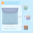 Sanitary Napkin Storage Bag, Portable Period Bag with Snap, Menstrual Pad Bag Tampon Holder for Purse for Teen Girls Women Ladies Daily Use, First...