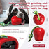 Dog Chew Toys for Aggressive-Chewers - Indestructible Dog Toy for Aggressive Chewer?Tough Chew Toys for Dogs (Rubber Red Apple)...